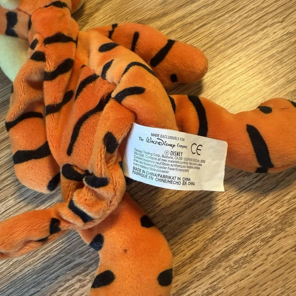 The Disney Store Mini Bean Bag TIGGER Winnie the Pooh‎ 8